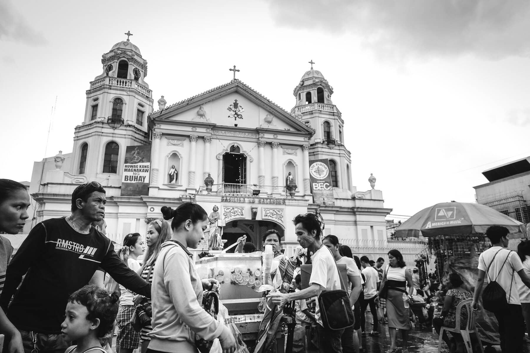 Quiapo church.