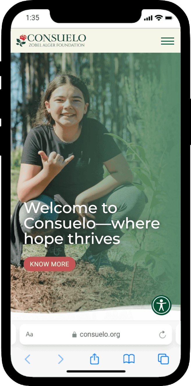 Consuelo Zobel Alger Foundation - mobile