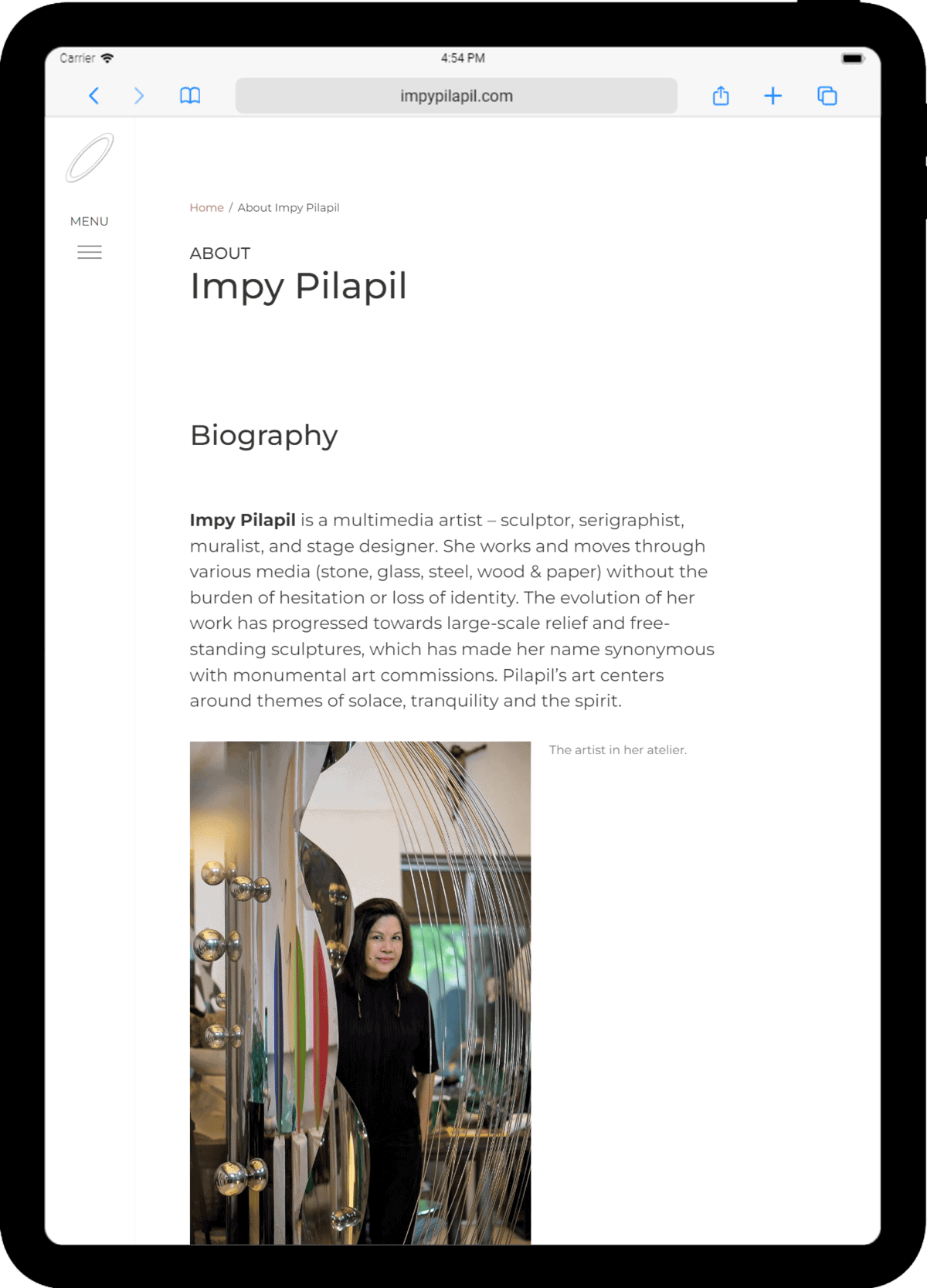 Impy Pilapil - tablet