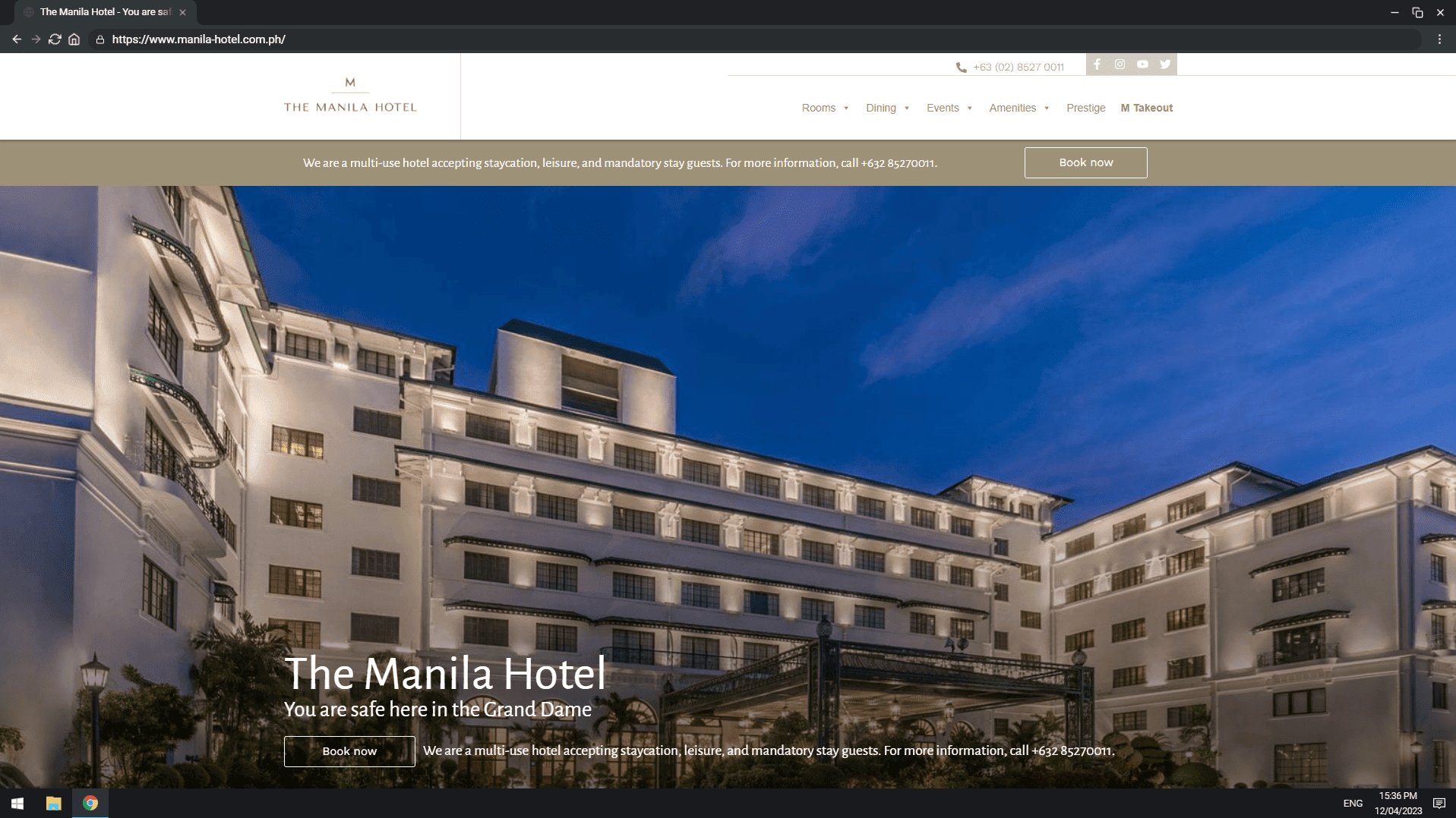 The Manila Hotel