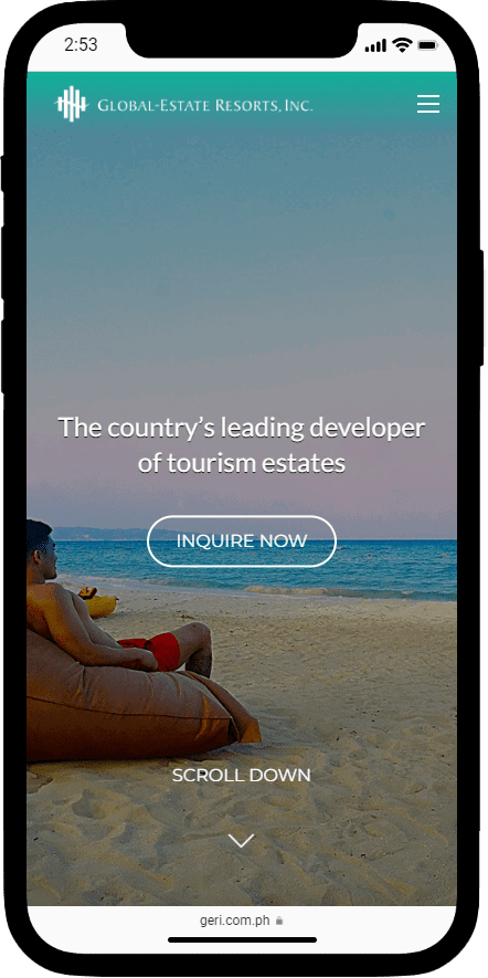 Global-Estate Resorts, Inc. / GERI - mobile