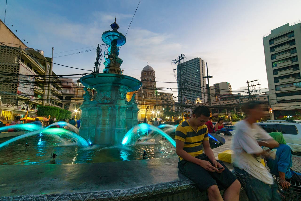 Streets of Manila: Carriedo Fountain